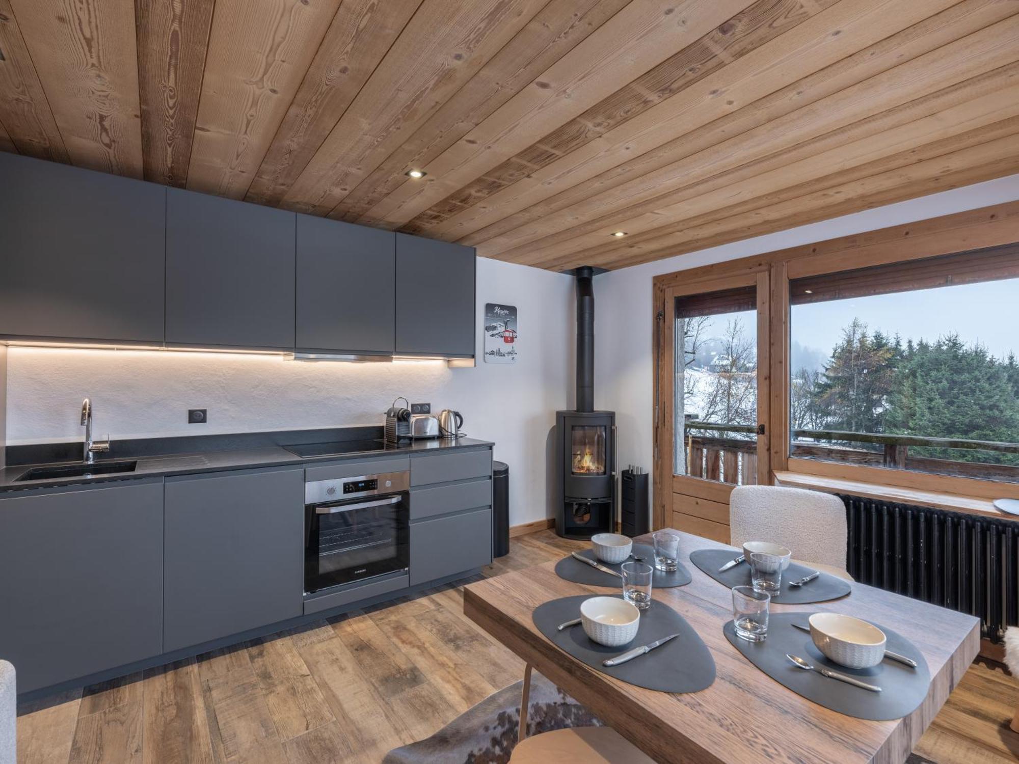 CHALET  JEANE  proche centre Megève Extérieur photo