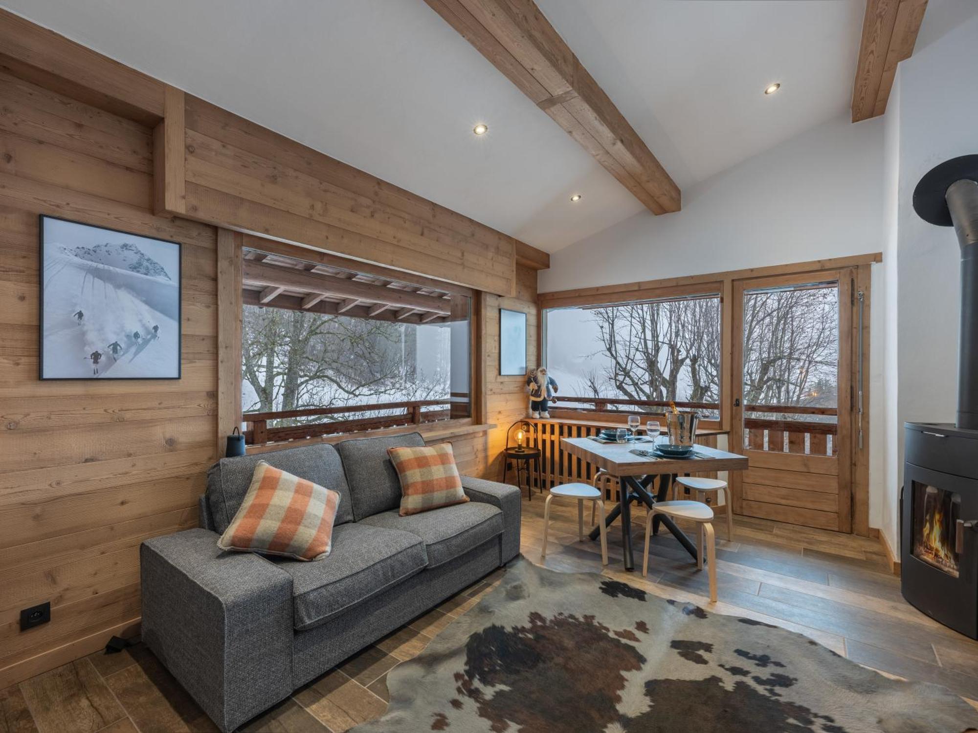CHALET  JEANE  proche centre Megève Extérieur photo