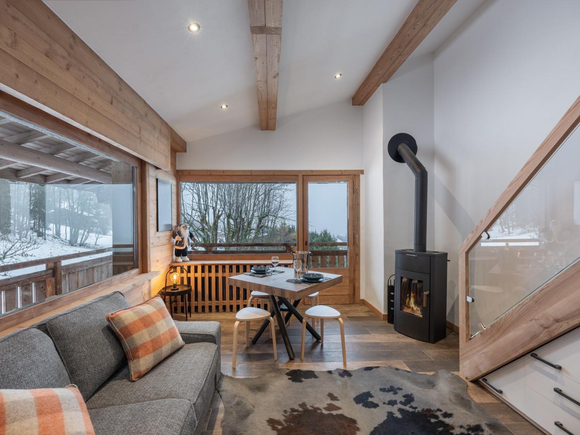 CHALET  JEANE  proche centre Megève Extérieur photo